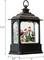 Christmas Musical Snow Globe Lantern with 6 Hour Timer, 11.2 Inch USB Plug-in & Battery Operated Spinning Water Glitter Lighted Snow Globe Christmas (Santa Claus and Sleigh)